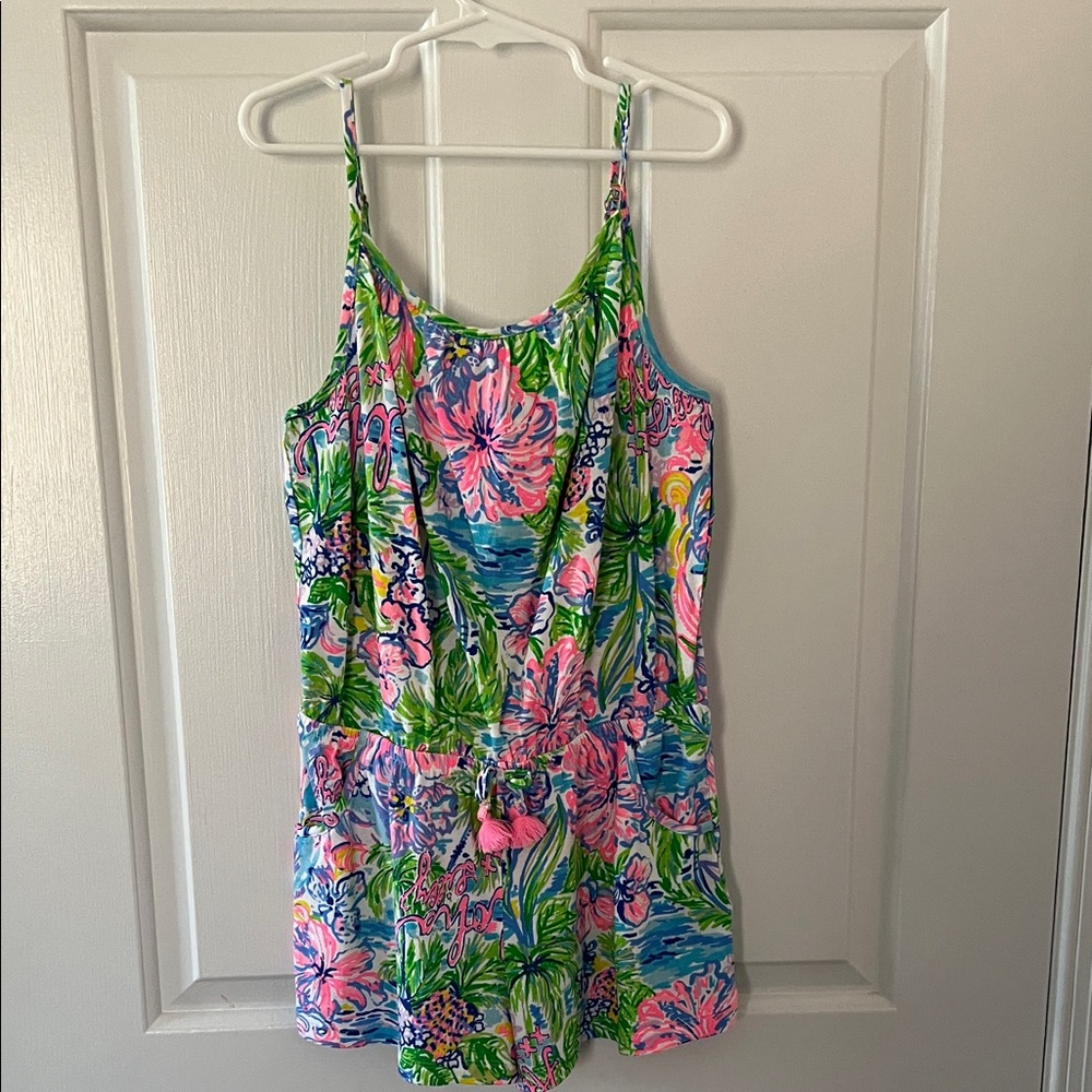 Lilly Pulitzer Pastel Floral romper